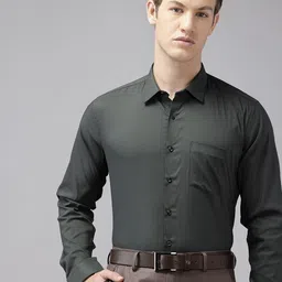 Van Heusen Slim Fit Striped Formal Shirt-image-84