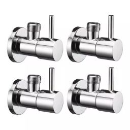 Fastgear Angle Valve Stainless Steel Chrome Finish Silver, FG1052 (Pack of 4)-picture-15