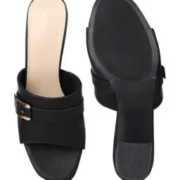 Inc.5 Women's Black Casual Sandals image 4