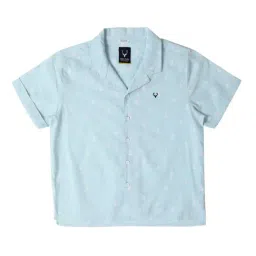 Allen Solly Junior Blue Printed Shirt-image-19