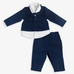 Ed-a-Mamma Baby Multi Corduroy Regular Solid Clothing Sets-picture-16