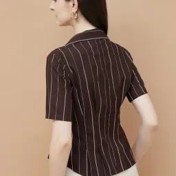 CODE by Lifestyle Women's Brown Shirt image 2