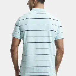 Jockey UM15 Men's Super Combed Cotton Rich Striped Half Sleeve Polo T-Shirt image 2