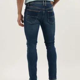 United Colors Of Benetton Blue Low Crotch Distressed Jeans image 2