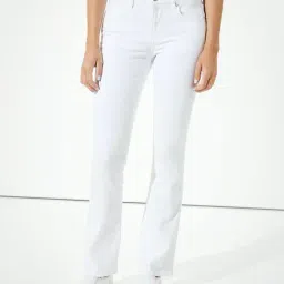 American Eagle Outfitters White Skinny Fit Low Rise Jeans-image-79