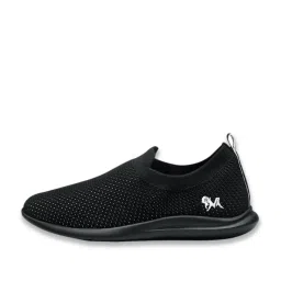 Neemans Men's Spotlight Jet Black Walking Shoes image 2