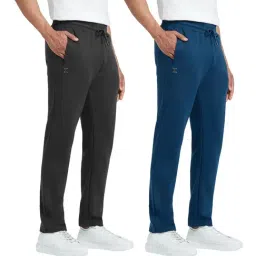 XYXX Grey & Blue Trackpants - Pack of 2-picture-28
