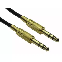 RS PRO Male 6.35 mm Stereo Jack to Male 6.35 mm Stereo Jack Aux Cable Black 15 m, 1924453-picture-47