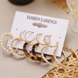 Arzonai Contemporary Studs Earrings-picture-32