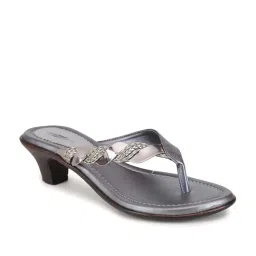 Shezone Women's Grey Thong Sandals image 3