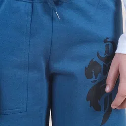 KiddoPanti Boys Printed Joggers image 5