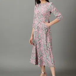 showoffff SHOWOFF Pink Printed Jumpsuit image 3