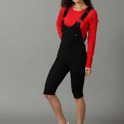 showoffff SHOWOFF Black Dungaree image 3