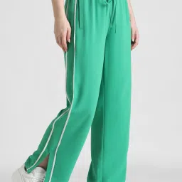 Only Green Relaxed Fit High Rise Pants image 3