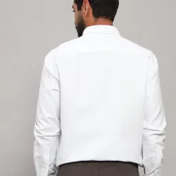 Cantabil White Regular Fit Shirt image 2