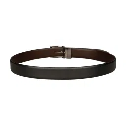 Bata Black & Brown Leather Reversible Casual Belt for Men image 3