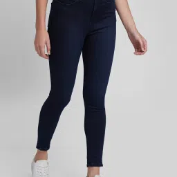 Spykar Navy Mid Rise Jeans image 3