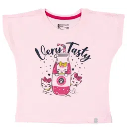 Bodycare Kids Pink Graphic T-Shirt-image-69