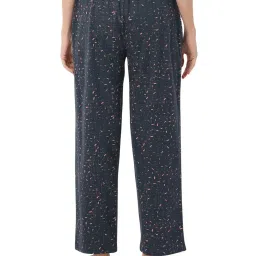 Smarty Pants Navy Blue Cotton Abstract Pyjamas image 2