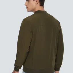 Louis Philippe Green Regular Fit Jacket image 2