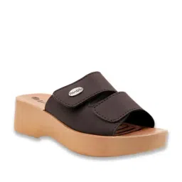 Inblu Women's Brown Casual Sandals-image-10