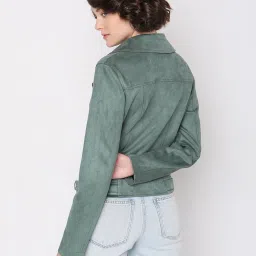 Vero Moda Green Regular Fit Jacket image 3