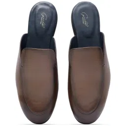 Rare Rabbit Men's Tan Mule Shoes image 2