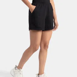 Jockey A157 Women's Super Combed Cotton Rich Straight Fit Shorts with Side Pockets image 2