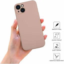 Sprig TPU Matte Back Cover for APPLE iPhone 14 (Pink) image 2