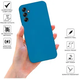 Sprig Back Cover for Samsung Galaxy A15 (Blue) image 2
