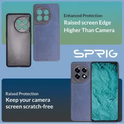 Sprig Back Cover for oneplus 11 (Blue) image 2