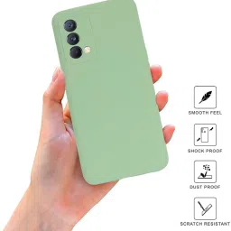 Sprig Liquid Silicone Back Cover for realme GT Master Edition (Green) image 2