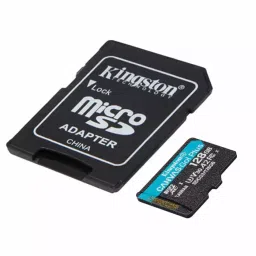 Kingston 128 GB MicroSDXC Micro SD Card, Class 10, SDCG3/128GB image 2