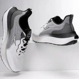 Red Tape Men's Drift + Black & White Running Shoes-picture-4