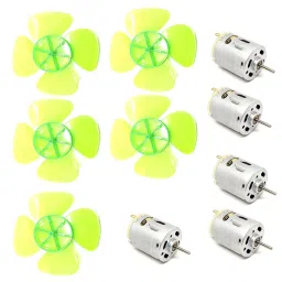 Invento ISC 1946-3C 6-12V Toy Hobby DC Motor 27x33mm with 4 Vanes 4 Inch Fan Propeller-image-15