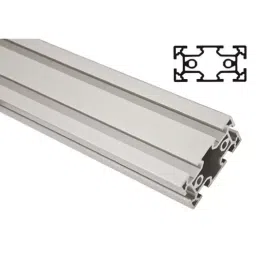 FlexLink Silver Aluminium Profile Strut 44 x 88 mm 11 mm Groove 1000 mm Length, XCBM 1X44X88-image-49