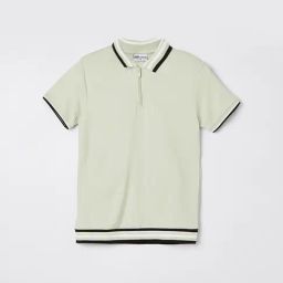 Fame Forever by Lifestyle Boys Grey Regular Fit Polo T-Shirt-picture-36