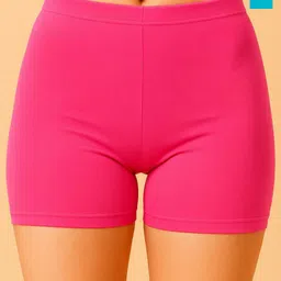 Apraa & Parma Women Pack of 2 Slim Fit Cycling Cotton Sports Shorts-picture-35