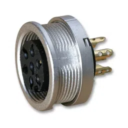 LUMBERG SOCKET, DIN, PANEL, 6WAY, KFV 60 image 1