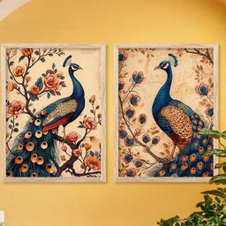 WALLLANE Brown Wood Wall Art-picture-45
