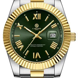 Carlton London Men Dial & Stainless Steel Bracelet Style Straps Analogue Watch CLRLM-001 image 5