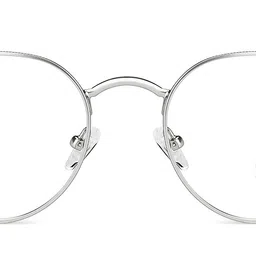 LENSKART BLU | Zero Power Bluecut & Antiglare Computer Eyeglasses | Full Rim Round | For Men & Women | Small | LB E14131 image 1