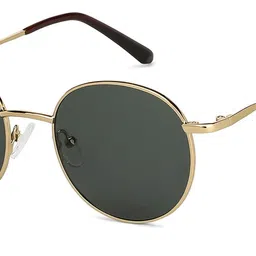 vincent chase eyewear By Lenskart | Full Rim Round Sunglasses| Polarized And 100% UV Protected | Men & Women | Medium | VC S13112 image 1