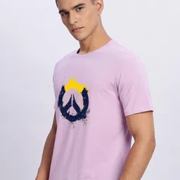 ADRO Men Lavender Tshirts image 5