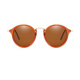 Arzonai Unisex Brown Lens & Brown Oval Sunglasses-picture-35