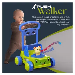Dash First Step Baby Sit-to-Stand Activity Walker - Blue Green-picture-25