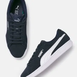 Puma Unisex Solid Smash 3.0 Leather Sneakers-picture-7