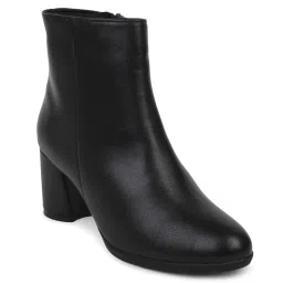 Elle Women's Black Formal Booties image 3