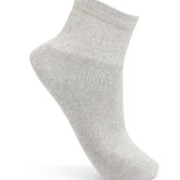 UnderJeans by Spykar Grey Regular Fit Socks (Pack of 3) image 3
