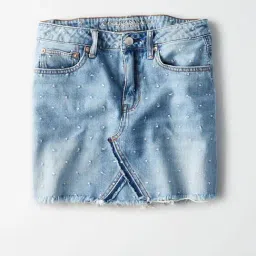 American Eagle Outfitters Blue Mini Skirt-picture-46